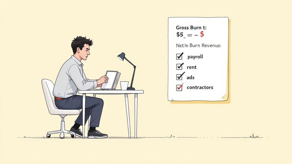 how to calculate burn rate