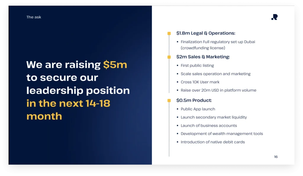 ask slide example